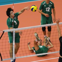 Sainsbury's UK Schools Games, Boys Volleyball Final, Northern Ireland v England North, Sun 5th Sep 2010, Northumbria University Sport Central, Newcastle