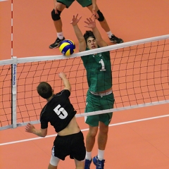 Sainsbury's UK Schools Games, Boys Volleyball Final, Northern Ireland v England North, Sun 5th Sep 2010, Northumbria University Sport Central, Newcastle