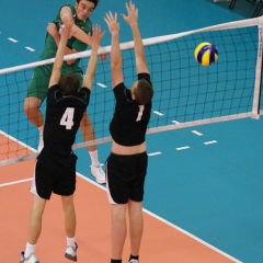 Sainsbury's UK Schools Games, Boys Volleyball Final, Northern Ireland v England North, Sun 5th Sep 2010, Northumbria University Sport Central, Newcastle