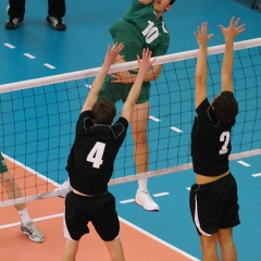 Sainsbury's UK Schools Games, Boys Volleyball Final, Northern Ireland v England North, Sun 5th Sep 2010, Northumbria University Sport Central, Newcastle