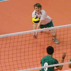 Sainsbury's UK Schools Games, Boys Volleyball Final, Northern Ireland v England North, Sun 5th Sep 2010, Northumbria University Sport Central, Newcastle