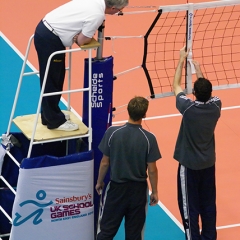 Sainsbury's UK Schools Games, Boys Volleyball Final, Northern Ireland v England North, Sun 5th Sep 2010, Northumbria University Sport Central, Newcastle