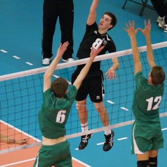 Sainsbury's UK Schools Games, Boys Volleyball Final, Northern Ireland v England North, Sun 5th Sep 2010, Northumbria University Sport Central, Newcastle