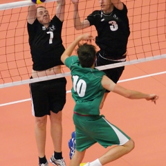 Sainsbury's UK Schools Games, Boys Volleyball Final, Northern Ireland v England North, Sun 5th Sep 2010, Northumbria University Sport Central, Newcastle