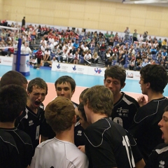 Sainsbury's UK Schools Games, Boys Volleyball Final, Northern Ireland v England North, Sun 5th Sep 2010, Northumbria University Sport Central, Newcastle