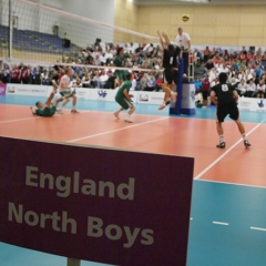 Sainsbury's UK Schools Games, Boys Volleyball Final, Northern Ireland v England North, Sun 5th Sep 2010, Northumbria University Sport Central, Newcastle