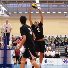 Sainsbury's UK Schools Games, Boys Volleyball Final, Northern Ireland v England North, Sun 5th Sep 2010, Northumbria University Sport Central, Newcastle