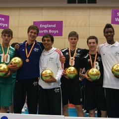 Sainsbury's UK Schools Games, Volleyball Presentation Parade, Sun 5th Sep 2010, Northumbria University Sport Central, Newcastle