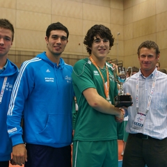 Sainsbury's UK Schools Games, Volleyball Presentation Parade, Sun 5th Sep 2010, Northumbria University Sport Central, Newcastle