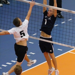 Sainsbury's UK Schools Games, Volleyball, Scotland West v England North (Boys), Fri 3rd Sep 2010, Northumbria University Sport Centrel, Newcastle