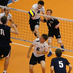 Sainsbury's UK Schools Games, Volleyball, Scotland West v England North (Boys), Fri 3rd Sep 2010, Northumbria University Sport Centrel, Newcastle