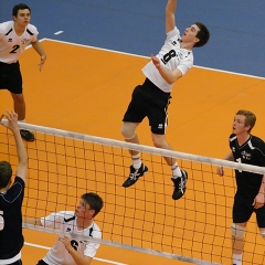 Sainsbury's UK Schools Games, Volleyball, Scotland West v England North (Boys), Fri 3rd Sep 2010, Northumbria University Sport Centrel, Newcastle