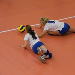 Sainsbury's UK Schools Games, Volleyball, Scotland East v England North (Girls), Fri 3rd Sep 2010, Northumbria University Sport Centrel, Newcastle