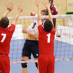 Sainsbury's UK Schools Games, Volleyball, Scotland West v England South (Boys), Fri 3rd Sep 2010, Northumbria University Sport Centrel, Newcastle