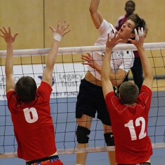 Sainsbury's UK Schools Games, Volleyball, Scotland West v England South (Boys), Fri 3rd Sep 2010, Northumbria University Sport Centrel, Newcastle