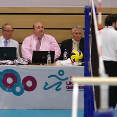 Sainsbury's UK Schools Games, Volleyball, Scotland East v England South (Girls), Fri 3rd Sep 2010, Northumbria University Sport Centrel, Newcastle