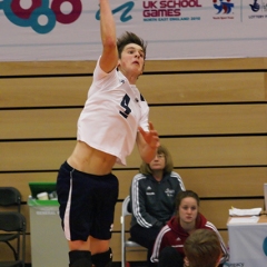 Sainsbury's UK Schools Games, Volleyball, Scotland West v England South (Boys), Fri 3rd Sep 2010, Northumbria University Sport Centrel, Newcastle