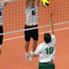 Sainsbury's UK Schools Games, Volleyball, Northern Ireland v England North (Boys), Sat 4th Sep 2010, Northumbria University Sport Central, Newcastle