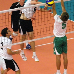 Sainsbury's UK Schools Games, Volleyball, Northern Ireland v England North (Boys), Sat 4th Sep 2010, Northumbria University Sport Central, Newcastle