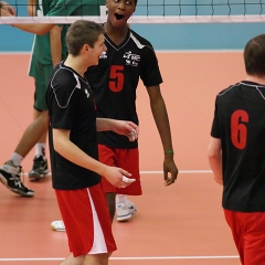 Sainsbury's UK Schools Games, Volleyball, Northern Ireland v England South (Boys), Sat 4th Sep 2010, Northumbria University Sport Central, Newcastle