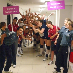 Sainsbury's UK Schools Games, Volleyball, Northern Ireland v England North (Boys), Sat 4th Sep 2010, Northumbria University Sport Central, Newcastle