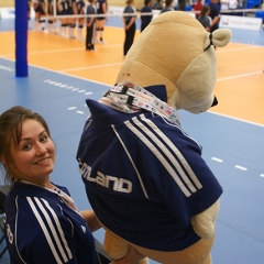 Sainsbury's UK Schools Games, Volleyball, England Central v Scotland West (Girls), Sat 4th Sep 2010, Northumbria University Sport Central, Newcastle