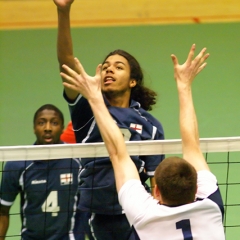 Glasgow Sport and Zoti International Volleyball Challenge, Scotland 3 v 1 England (25-23, 25-18, 17-25, 25-15), Kelvin Hall ISA, Glasgow, Sat 18th December 2010