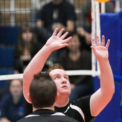 Scottish Volleyball Men's Plate Final, Glasgow Mets II 3 v 0 NUVOC [18, 19, 11], Wishaw Sports Centre, Sun 15th May 2011