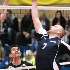 Scottish Volleyball Men's Plate Final, Glasgow Mets II 3 v 0 NUVOC [18, 19, 11], Wishaw Sports Centre, Sun 15th May 2011