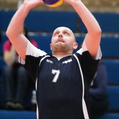 Scottish Volleyball Men's Plate Final, Glasgow Mets II 3 v 0 NUVOC [18, 19, 11], Wishaw Sports Centre, Sun 15th May 2011