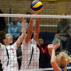 Scottish Volleyball U19 Women's JNL Final, City of Edinburgh 2 v 0 Lanarkshire Ragazzi [22, 23], Wishaw Sports Centre, Sun 15th May 2011