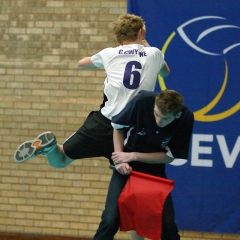 Scottish Volleyball U19 Men's JNL Final, Marr College 1 v 2 City of Edinburgh [25-22, 21-25, 11-15], Wishaw Sports Centre, Sun 15th May 2011