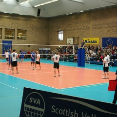 Scottish Volleyball U19 Men's JNL Final, Marr College 1 v 2 City of Edinburgh [25-22, 21-25, 11-15], Wishaw Sports Centre, Sun 15th May 2011