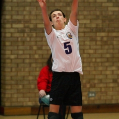 Scottish Volleyball U19 Men's JNL Final, Marr College 1 v 2 City of Edinburgh [25-22, 21-25, 11-15], Wishaw Sports Centre, Sun 15th May 2011