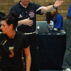 Scottish Volleyball Women's Cup Final, Troon Prestwick and Ayr 3 v 2 City of Edinburgh [16-25, 25-20, 26-24, 23-25, 16-14], Wishaw Sports Centre, Sun 15th May 2011