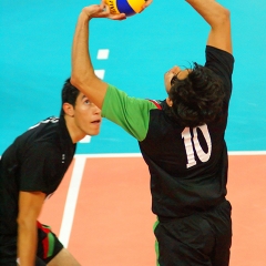 Egypt 3 v 0 Mexico [23, 24, 17], 2011 London Volleyball International Invitational, Earl's Court, London, 20th-24th July 2011