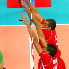 Egypt 3 v 0 Mexico [23, 24, 17], 2011 London Volleyball International Invitational, Earl's Court, London, 20th-24th July 2011