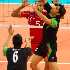 Egypt 3 v 0 Mexico [23, 24, 17], 2011 London Volleyball International Invitational, Earl's Court, London, 20th-24th July 2011