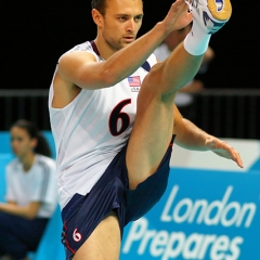 USA 3 v 0 Great Britain [25-23, 25-10, 27-25], 2011 London Volleyball International Invitational, Earl's Court, London, 20th-24th July 2011