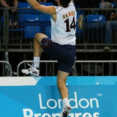 USA 3 v 0 Great Britain [25-23, 25-10, 27-25], 2011 London Volleyball International Invitational, Earl's Court, London, 20th-24th July 2011