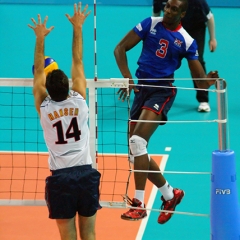 USA 3 v 0 Great Britain [25-23, 25-10, 27-25], 2011 London Volleyball International Invitational, Earl's Court, London, 20th-24th July 2011