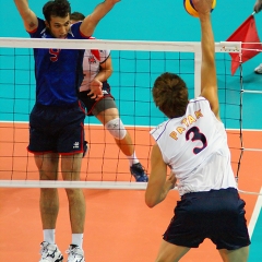 USA 3 v 0 Great Britain [25-23, 25-10, 27-25], 2011 London Volleyball International Invitational, Earl's Court, London, 20th-24th July 2011