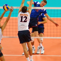 USA 3 v 0 Great Britain [25-23, 25-10, 27-25], 2011 London Volleyball International Invitational, Earl's Court, London, 20th-24th July 2011