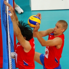 Mexico 0 v 3 Serbia [21, 11, 14], 2011 London Volleyball International Invitational, Earl's Court, London, 20th-24th July 2011