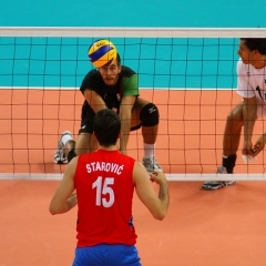 Mexico 0 v 3 Serbia [21, 11, 14], 2011 London Volleyball International Invitational, Earl's Court, London, 20th-24th July 2011