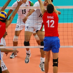 Mexico 0 v 3 Serbia [21, 11, 14], 2011 London Volleyball International Invitational, Earl's Court, London, 20th-24th July 2011