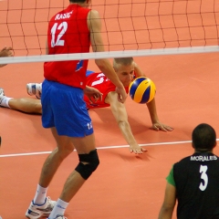 Mexico 0 v 3 Serbia [21, 11, 14], 2011 London Volleyball International Invitational, Earl's Court, London, 20th-24th July 2011