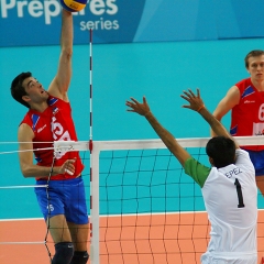 Mexico 0 v 3 Serbia [21, 11, 14], 2011 London Volleyball International Invitational, Earl's Court, London, 20th-24th July 2011