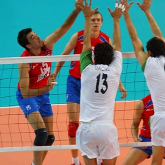 Mexico 0 v 3 Serbia [21, 11, 14], 2011 London Volleyball International Invitational, Earl's Court, London, 20th-24th July 2011