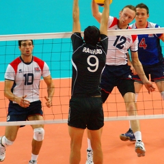 Egypt 1 v 3 Great Britain, 2011 London Volleyball International Invitational, Earl's Court, London, 20th-24th July 2011